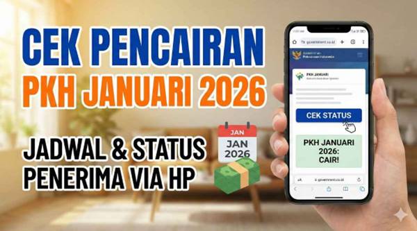 Cek Penerima PKH 2026 Lewat Hp, Jangan Sampai Terlewat Bantuan Ini
