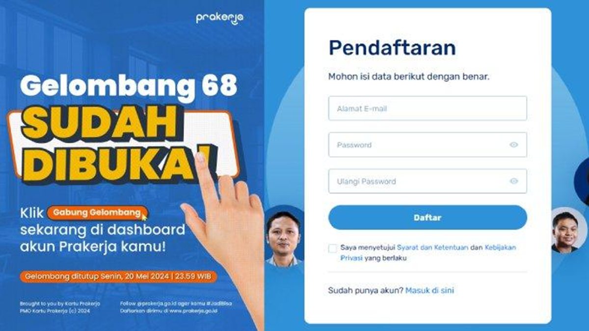 Pendaftaran Prakerja 2026 Dibuka Ini Syarat, Cara Daftar, dan Jadwal Lengkapnya