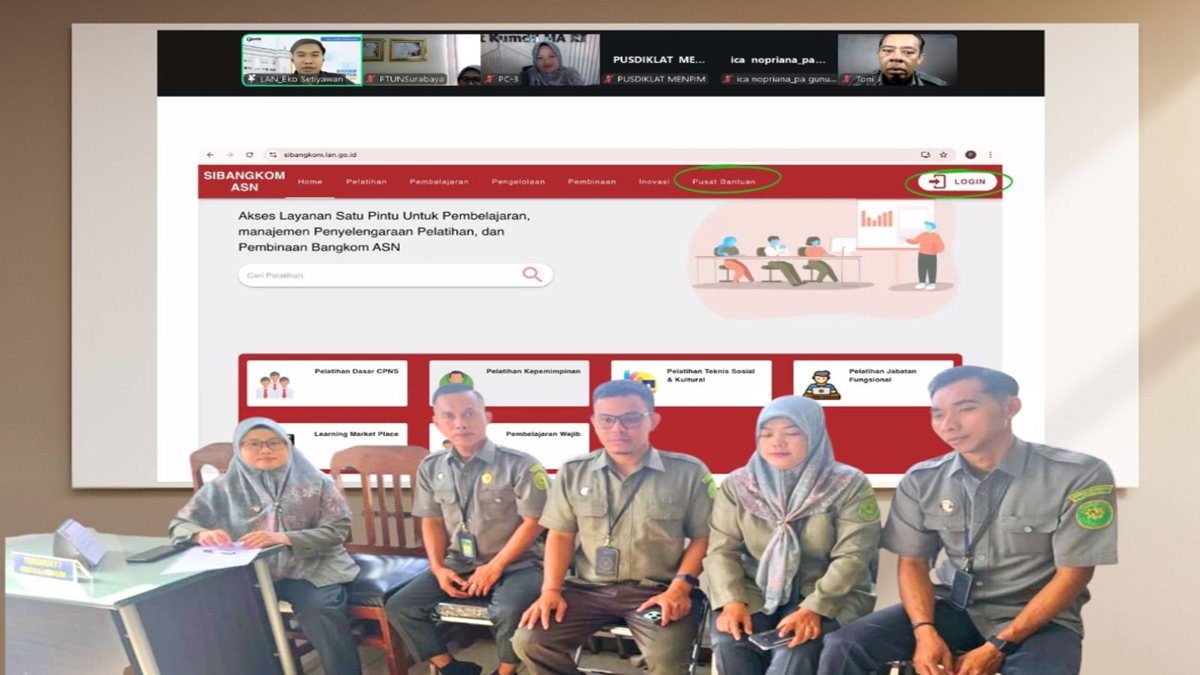 Sibangkom LAN Cara Login dan Mengikuti Pelatihan ASN Terbaru 2026