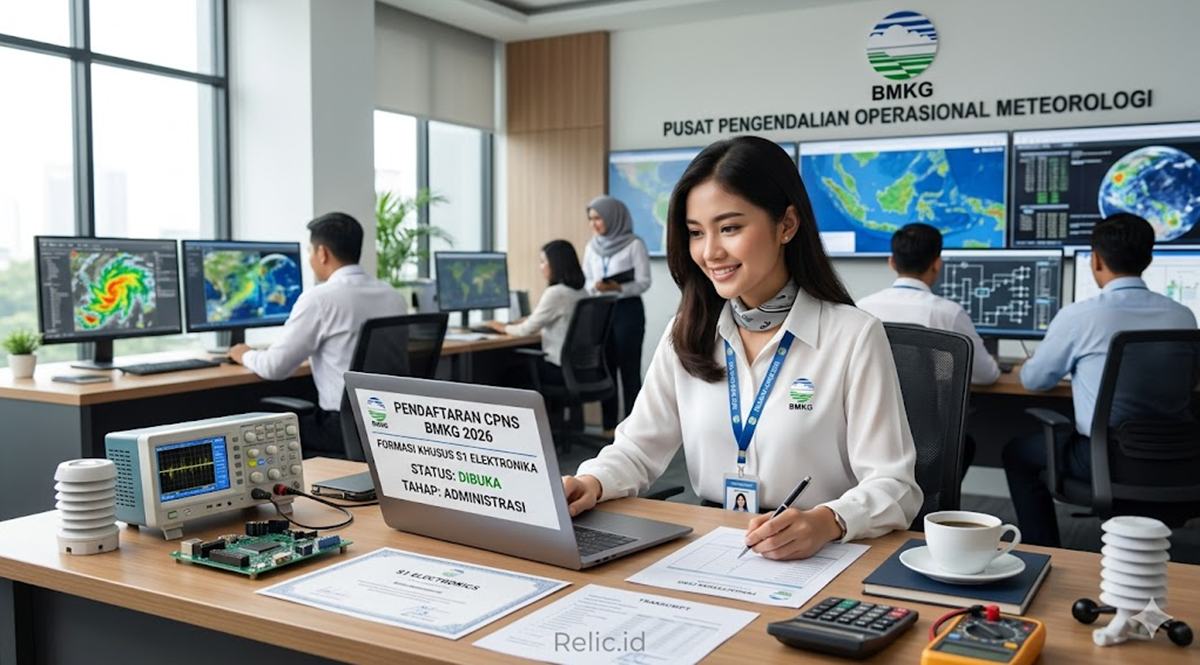 CPNS BMKG 2026 untuk S1 Elektronika Dibuka? Ini Syarat, Tugas, dan Cara Daftar di SSCASN