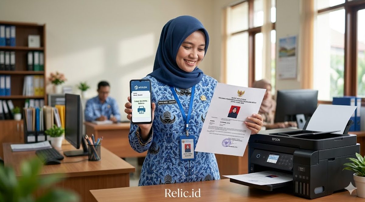 Cara Cetak SK PPPK Guru di MYASN 2026, Panduan Lengkap Terbaru!