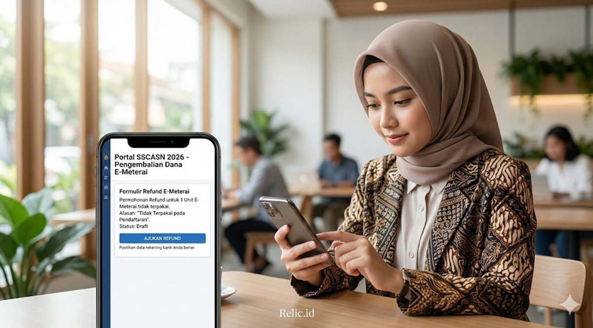 Cara Refund E-Materai CPNS 2026 di SSCASN, Simak Syarat dan Langkahnya