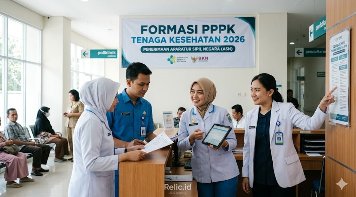Formasi PPPK Tenaga Kesehatan 2026, Ini Daftar Jabatan yang Dibuka