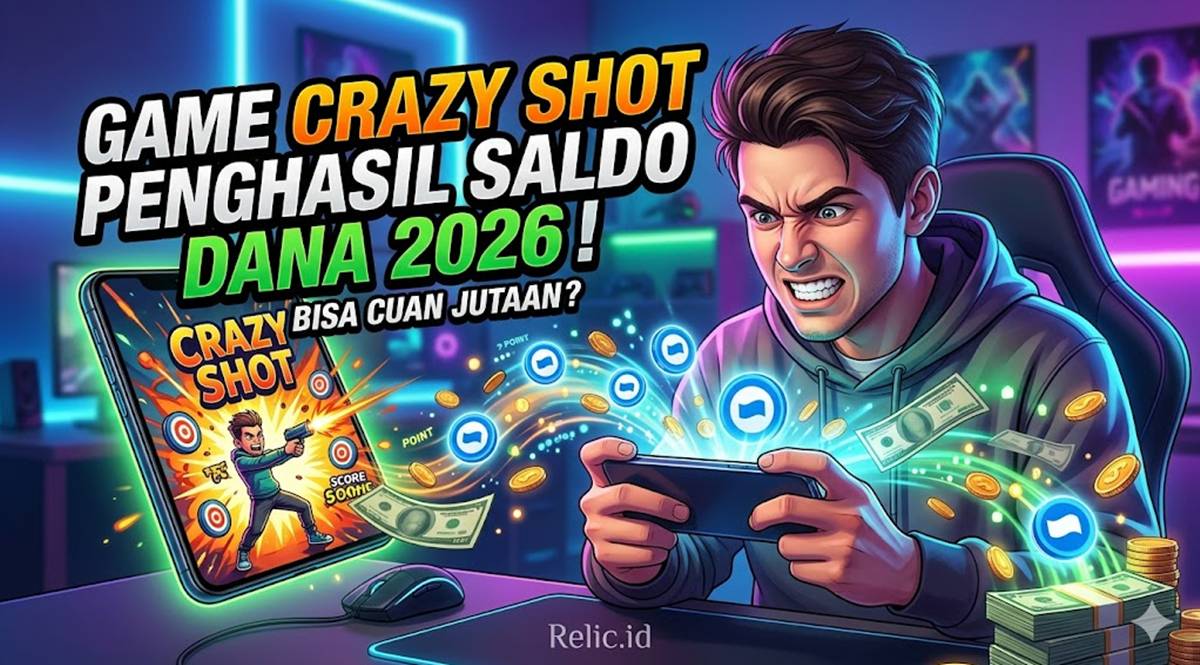 Game Crazy Shot Penghasil Saldo DANA 2026, Main Game Bisa Dapat Uang!