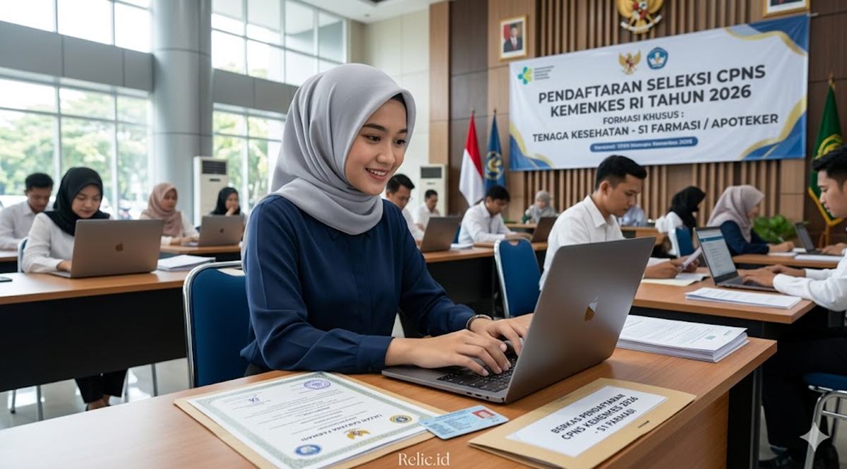 Pendaftaran CPNS Kemenkes 2026 untuk S1 Farmasi: Cek Formasi, Syarat, dan Cara Daftar di SSCASN