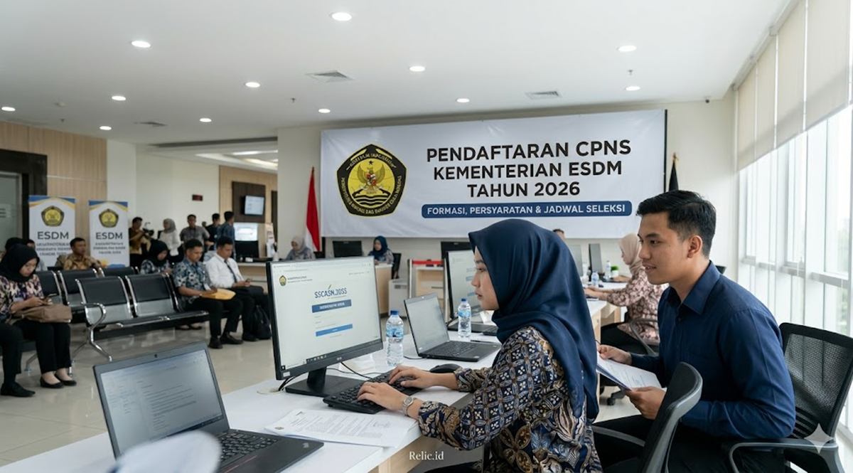 Pendaftaran CPNS Kementerian ESDM 2026, Ini Syarat dan Cara Daftarnya
