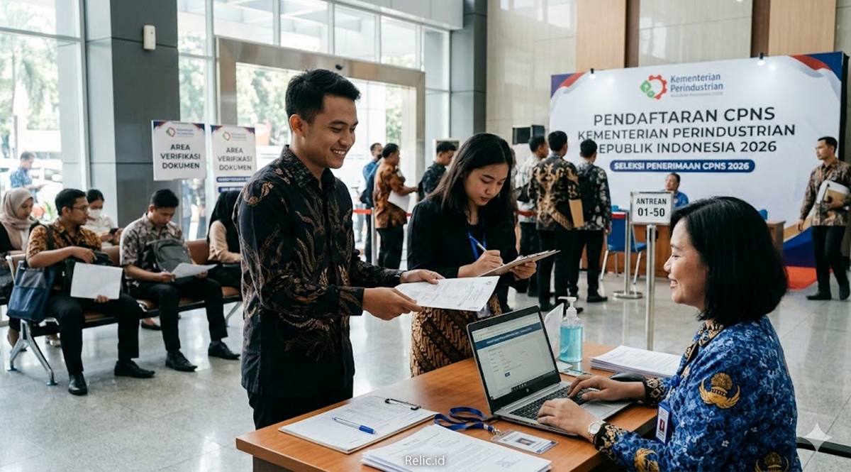 Pendaftaran CPNS Kementerian Perindustrian 2026 Dibuka, Ini Syarat dan Cara Daftarnya