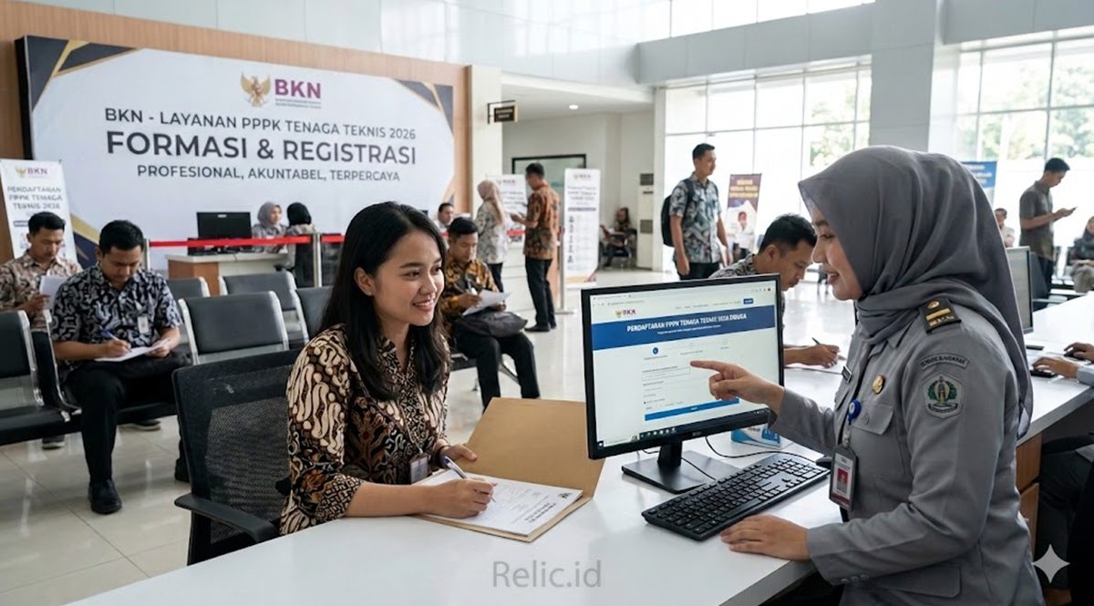 Pendaftaran PPPK Tenaga Teknis 2026 BKN Dibuka, Ini Syarat dan Cara Daftarnya