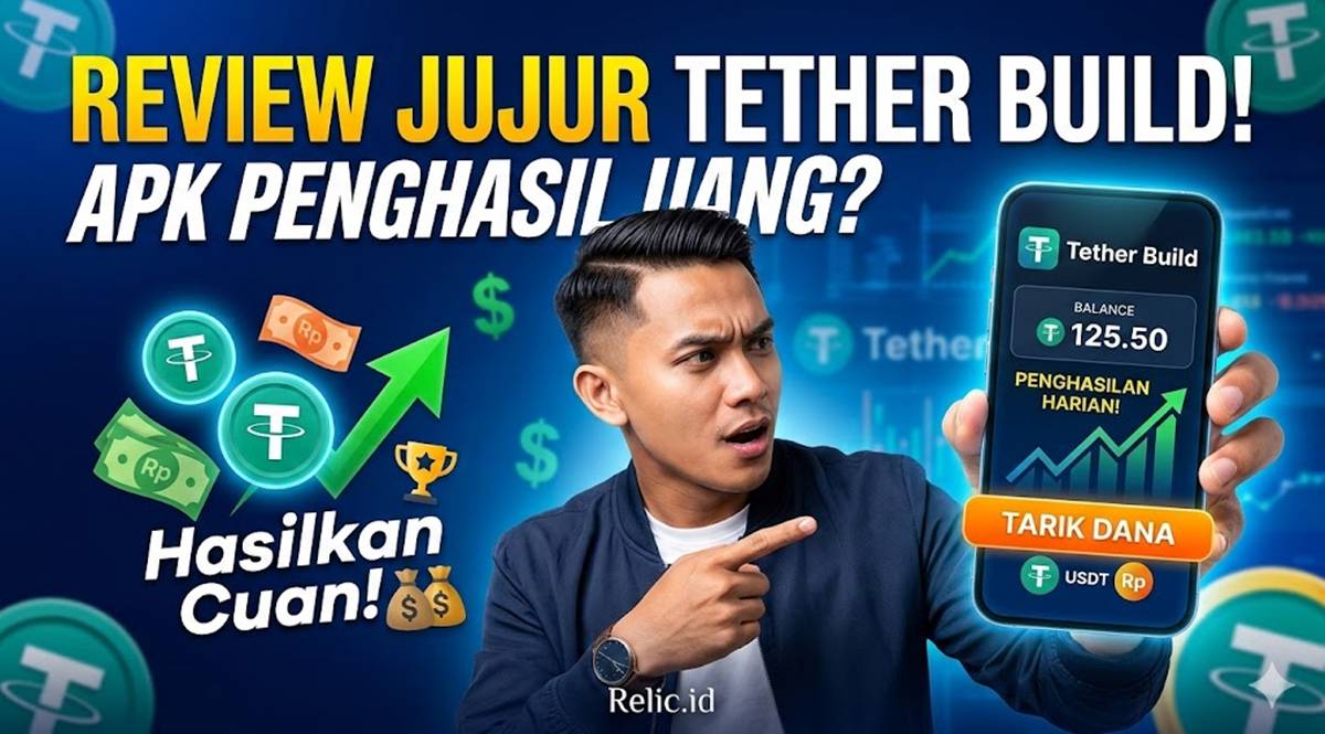 Review Tether Build APK Penghasil Uang, Ini Risiko yang Perlu Diketahui
