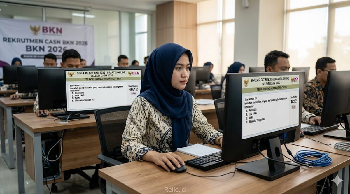 Simulasi CAT BKN 2026 Gratis Online, Latihan Soal CPNS Terbaru
