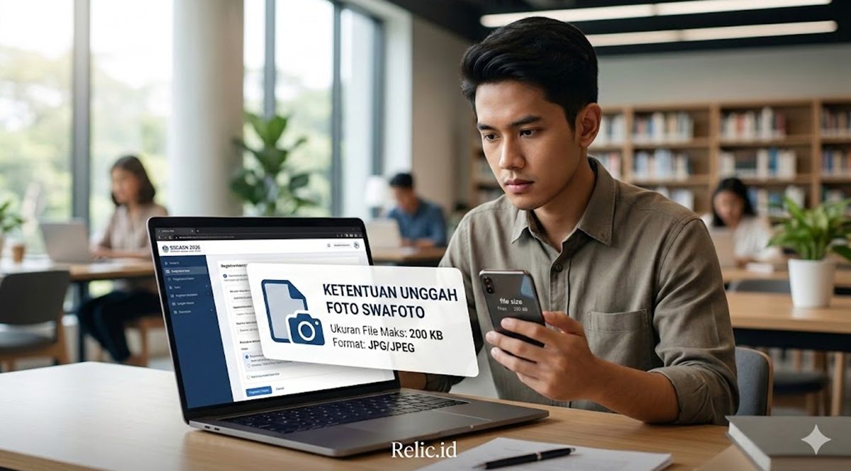 Ukuran File Swafoto SSCASN 2026 untuk Daftar CPNS, Ini Ketentuannya