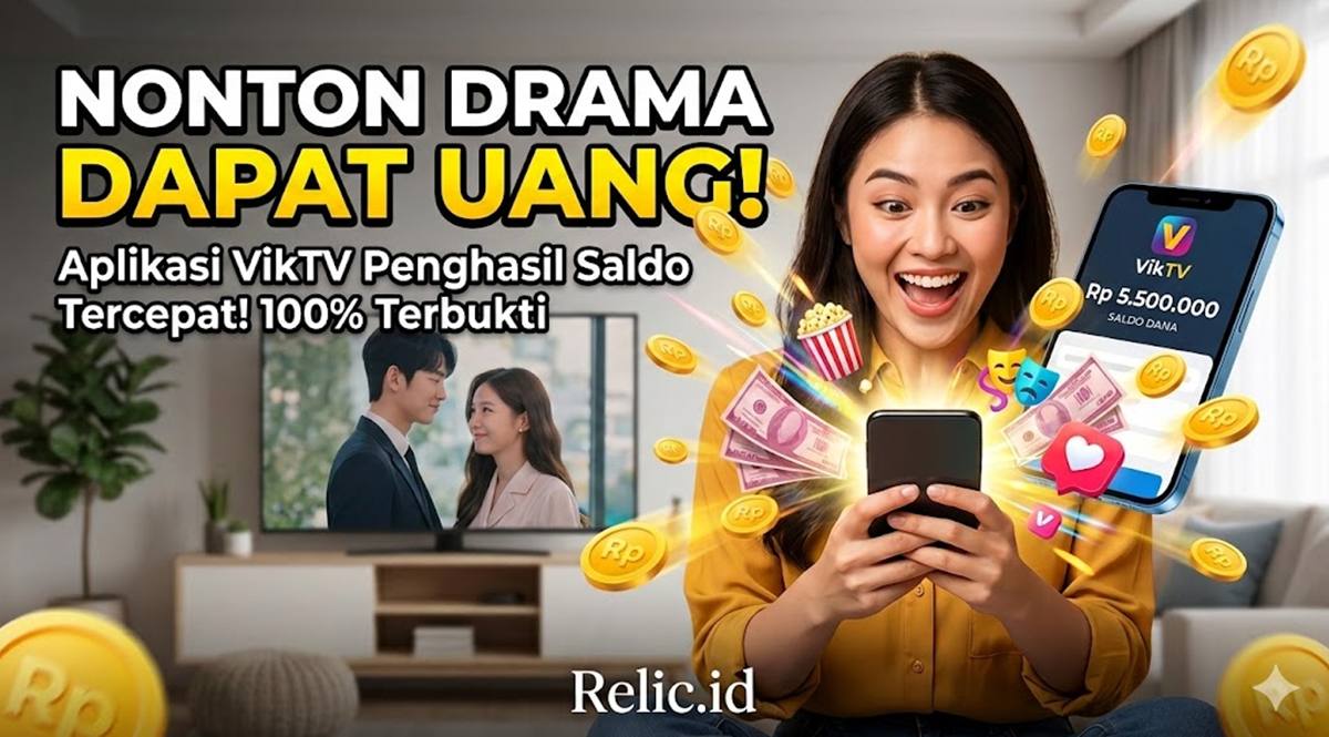 VikTV Aplikasi Nonton Drama Penghasil Uang 2026, Cuan dari Nonton Film!