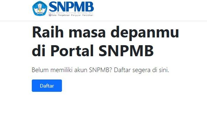 Cara Melihat Nomor Registrasi SNBP 2026
