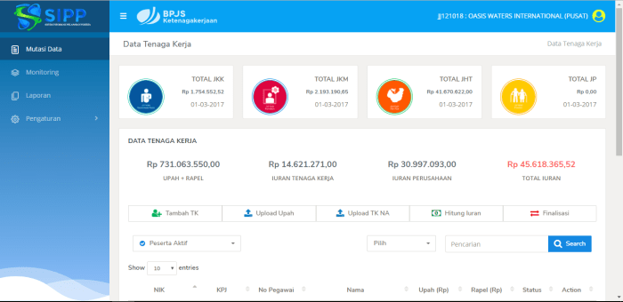 Tutorial Daftar SIPP BPJS Ketenagakerjaan dan Cara Menggunakannya ... Tutorial Update Data BPJS Online 2026: Cara Ubah Data Peserta Lewat HP