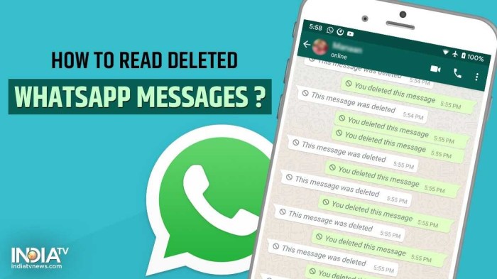 Cara Melihat Pesan Whatsapp Yang Dihapus Tanpa Aplikasi