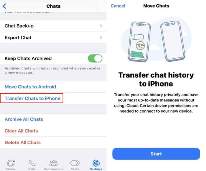 How to Transfer WhatsApp Chats from iPhone to Android - DroidWin Cara Pindah Chat WhatsApp ke HP Baru: Panduan Lengkap Tanpa Kehilangan Data